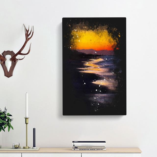 Beauty of the Beach - Wrapped Canvas Painting Print East Urban Home Size: 60cm H x 40cm W x 3cm D on Productcaster.