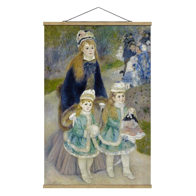 Mother and Children by Auguste Renoir - Unframed Painting Rosalind Wheeler Size: 150cm H x 100cm W x 0.3cm D on Productcaster.