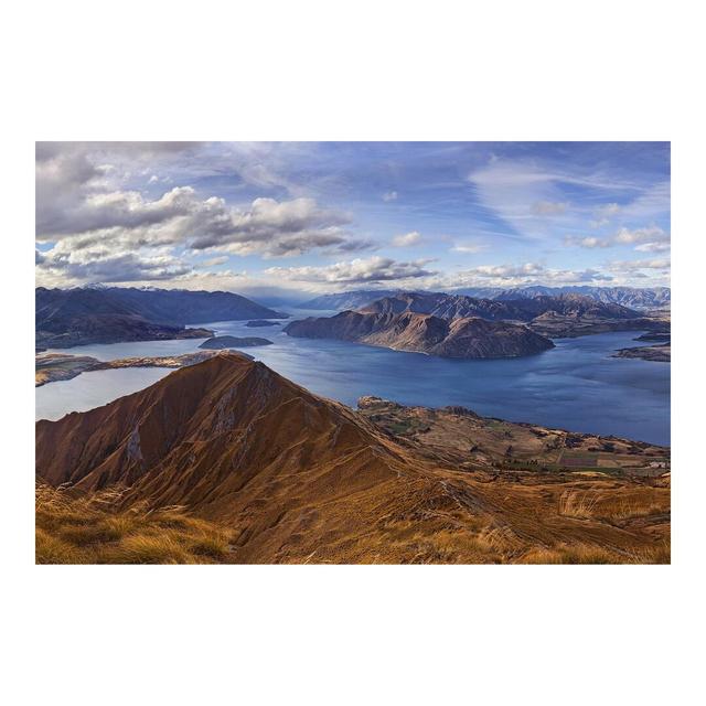 Strukturierte Fototapete Roys Peak in New Zealand 1,9 m x 288 cm East Urban Home on Productcaster.