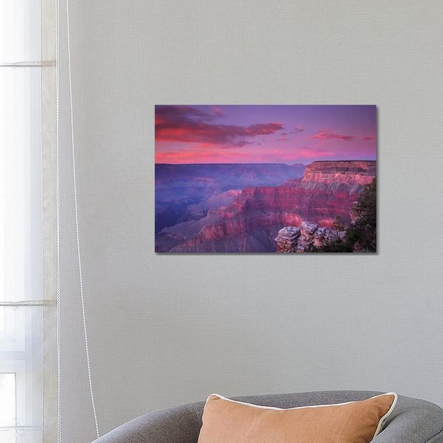 View Of The South Rim Form Pima Point, Grand Canyon National Park, Arizona by Tim Fitzharris - Wrapped Canvas Print Alpen Home Size: 45.72cm H x 66.04 on Productcaster.