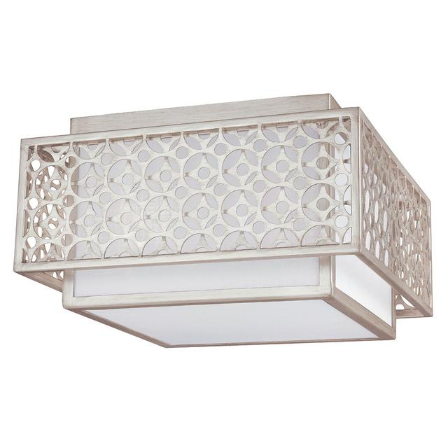 Petersfield 2-Light Flush Mount Bloomsbury Market on Productcaster.