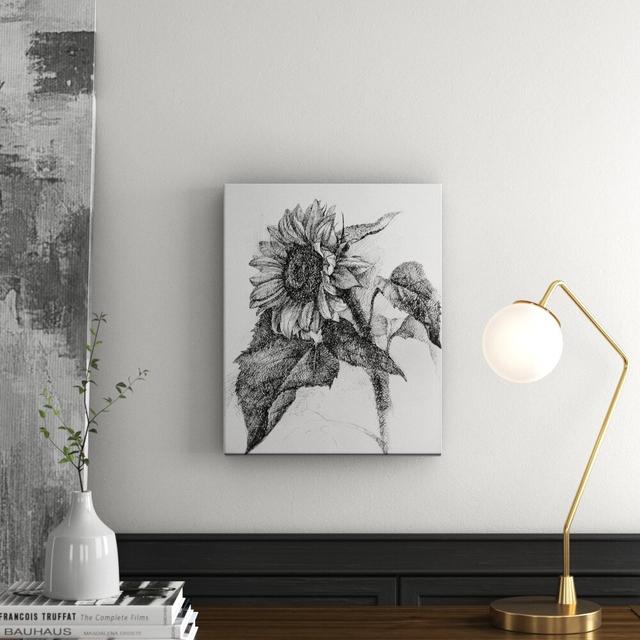 Sunflower by Olena Kosenko - Wrapped Canvas Print East Urban Home on Productcaster.