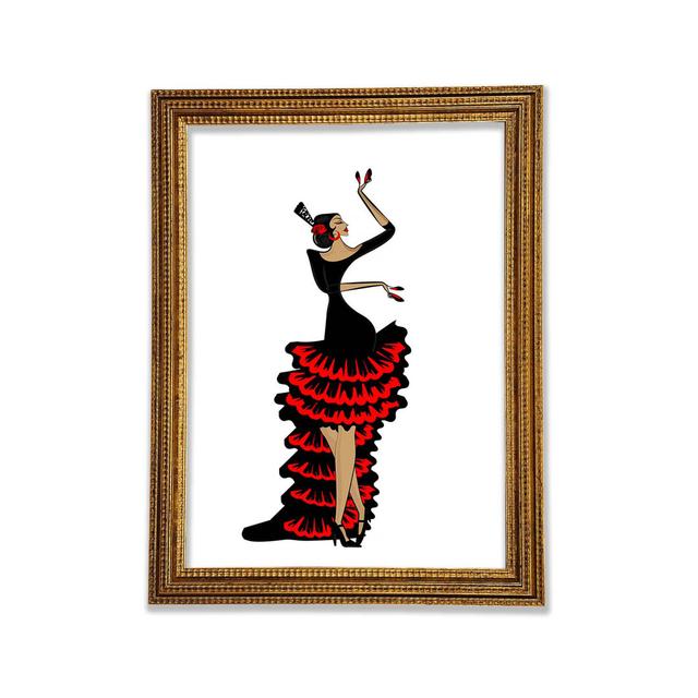 Flamenco 6 - Print Mercer41 Size: 42" H x 29.7" W x 3" D on Productcaster.