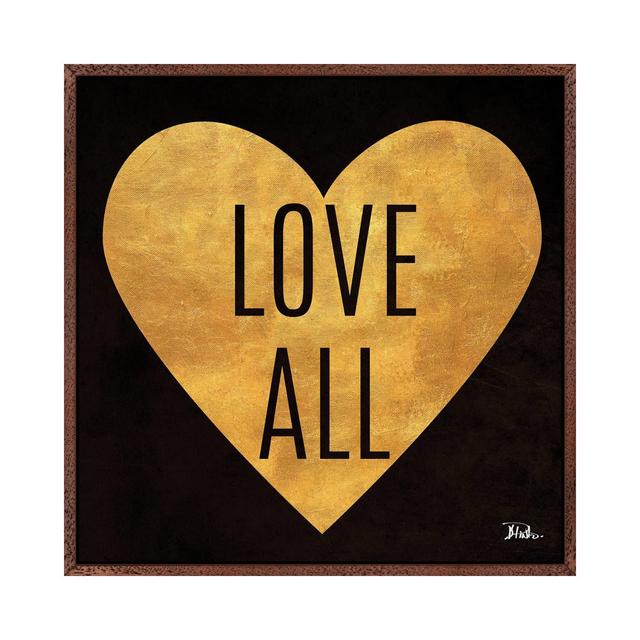 Love And Live I by Patricia Pinto - Gallery-Wrapped Canvas Giclée on Canvas Ebern Designs Size: 45.72cm H x 45.72cm W x 3.81cm D, Format: Classic Wood on Productcaster.