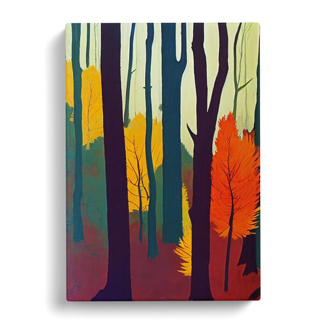 Autumn Forest Vol.3 - Wrapped Canvas Graphic Art Alpen Home Size: 50cm H x 35cm W x 3cm D on Productcaster.