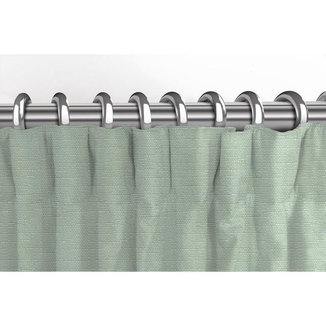 Calijah Eyelet Blackout Thermal Curtains (Set of 2) 17 Stories Panel Size: Width 116 x Drop 228cm, Colour: Duck Egg Blue on Productcaster.