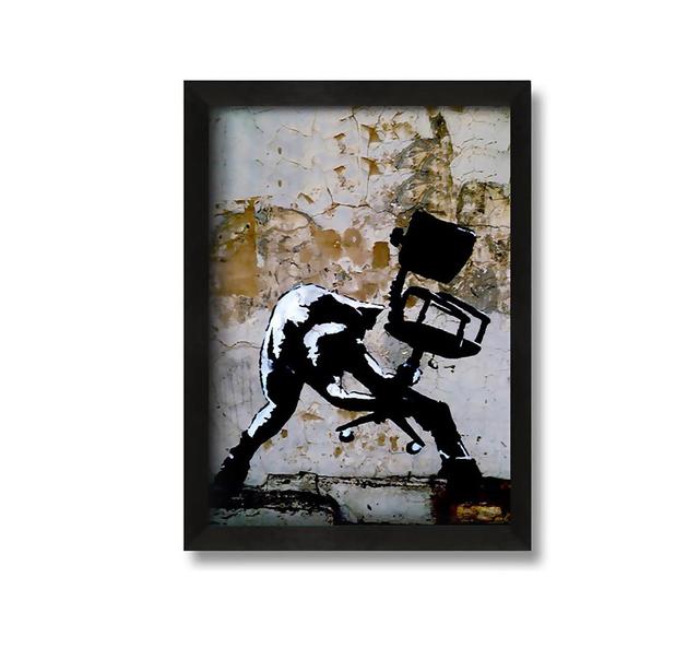 Office Chair - Graphic Art on Canvas Maturi Size: 42cm H x 60cm W x 10cm D on Productcaster.