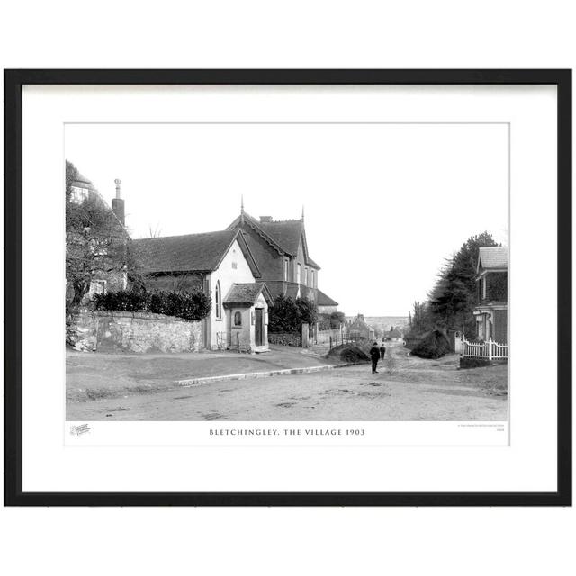 'Bletchingley, the Village 1903' by Francis Frith - Picture Frame Photograph Print on Paper The Francis Frith Collection Size: 60cm H x 80cm W x 2.3cm on Productcaster.