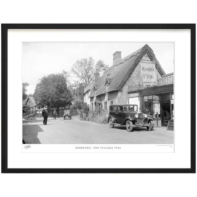 Horning, The Village 1934 by Francis Frith - Single Picture Frame Print The Francis Frith Collection Size: 60cm H x 80cm W x 2.3cm D on Productcaster.