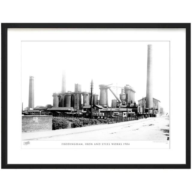 Frodingham, Iron And Steel Works 1904 by Francis Frith - Single Picture Frame Print The Francis Frith Collection Size: 45cm H x 60cm W x 2.3cm D on Productcaster.