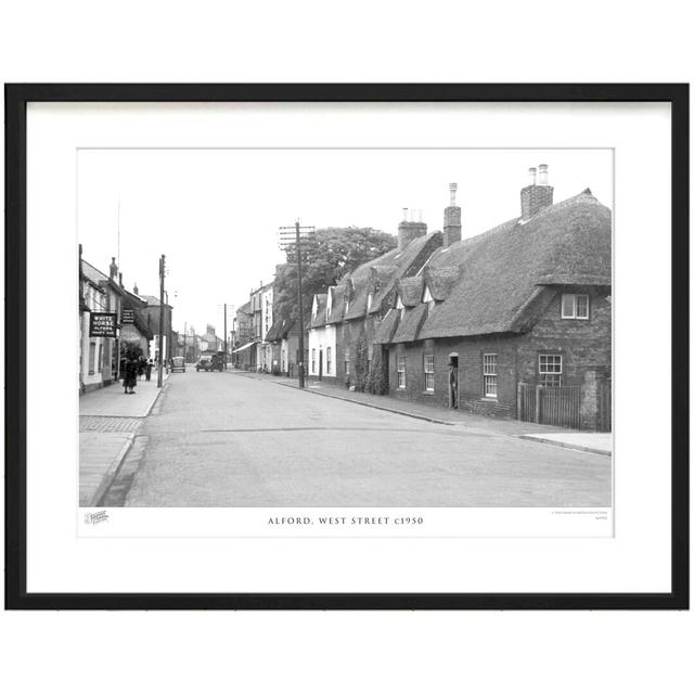 Alford, West Street C1950 - Single Picture Frame Print The Francis Frith Collection Size: 43.5cm H x 53.4cm W x 2.3cm D on Productcaster.