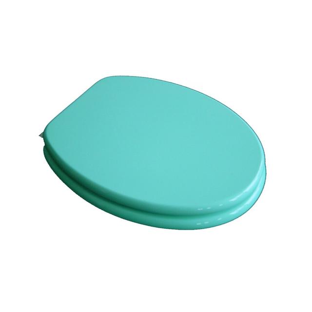 Fresh Blackberry Elongated Standard Toilet Seat ADOB Colour: Turquoise on Productcaster.