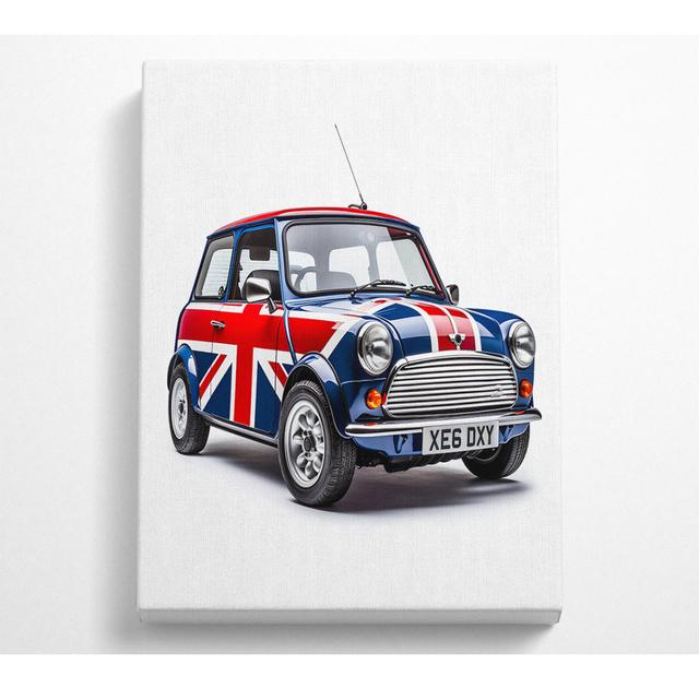 Mini British - Print Bright Star Size: 142.2cm H x 101.6cm W x 10cm D on Productcaster.