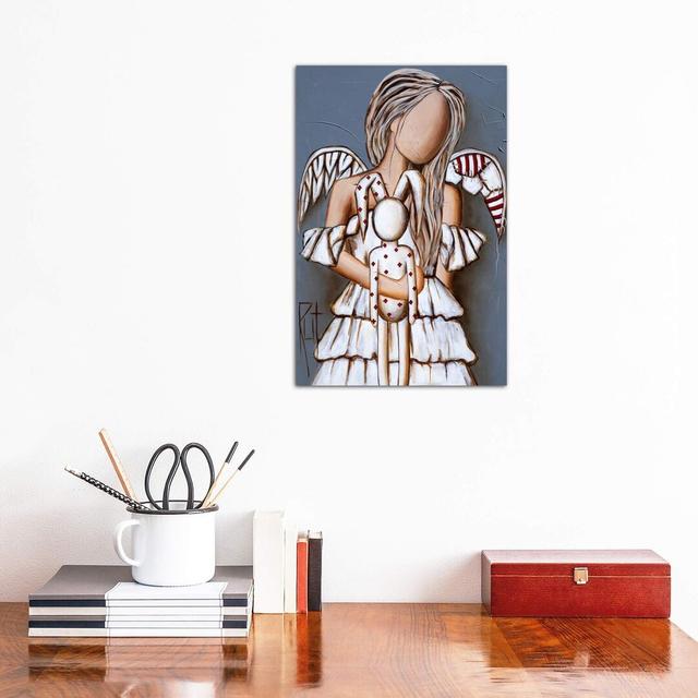 Cosy - Wrapped Canvas Painting Print Latitude Run Size: 45.72cm H x 30.48cm W x 1.91cm D on Productcaster.