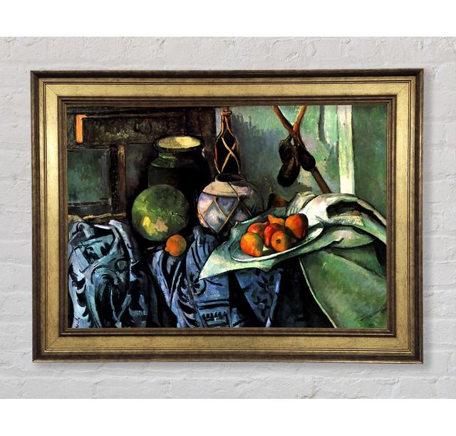 Cezanne Still Life with Eggplant - Single Picture Frame Art Prints Bright Star Size: 84.1cm H x 118.9cm W on Productcaster.