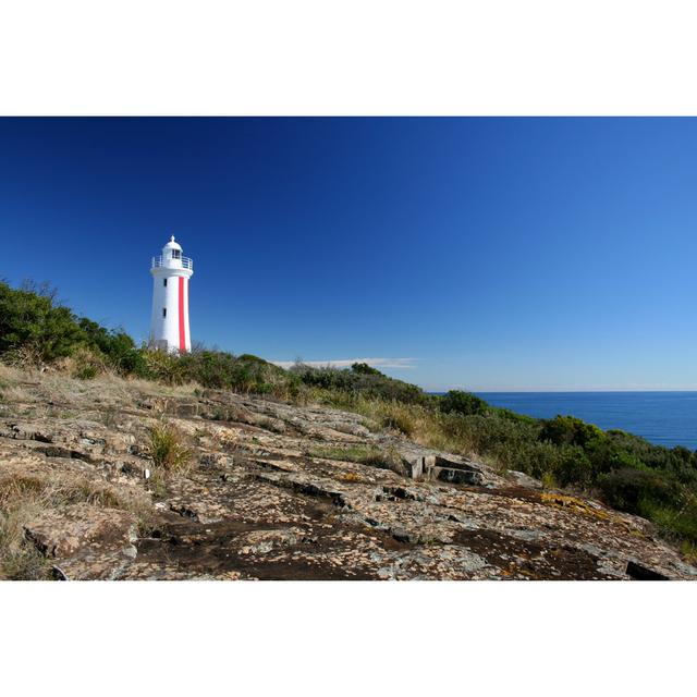 Bluff Lighthouse by Czardases - Wrapped Canvas Photograph Longshore Tides Size: 81cm H x 122cm W x 3.8cm D on Productcaster.