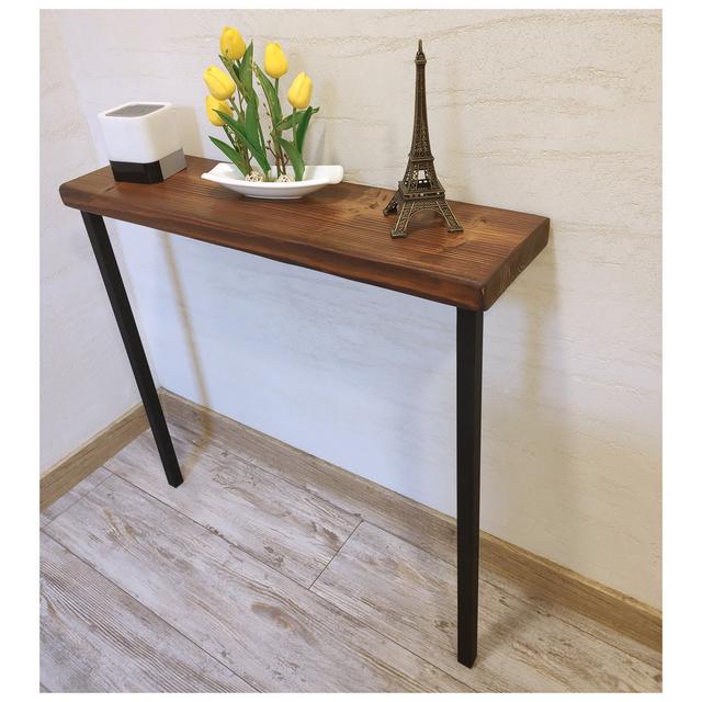 Prampton Console Table Alpen Home Size: 74.50 H x 70 W x 17.50 D cm on Productcaster.