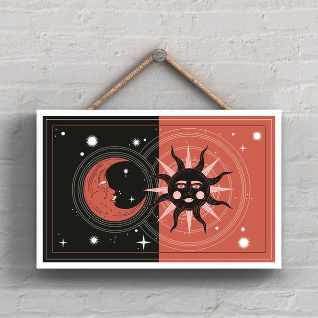 Kana Zodiac Wall Decor East Urban Home Finish: Black/Orange on Productcaster.