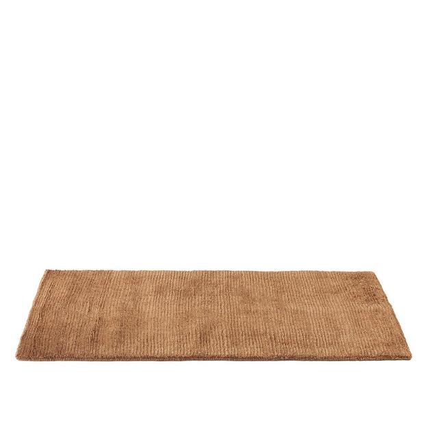 Solid Colour Hand Woven Cinnamon Area Rug Atipico Rug Size: Rectangle 140 x 200cm on Productcaster.