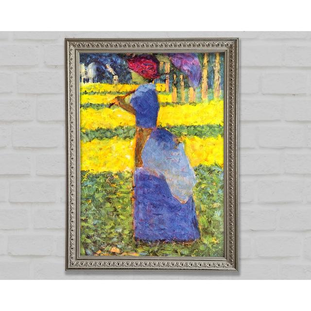 Woman With Parasol by Georges Seurat - Single Picture Frame Art Prints Bright Star Size: 59.7cm H x 42cm W on Productcaster.