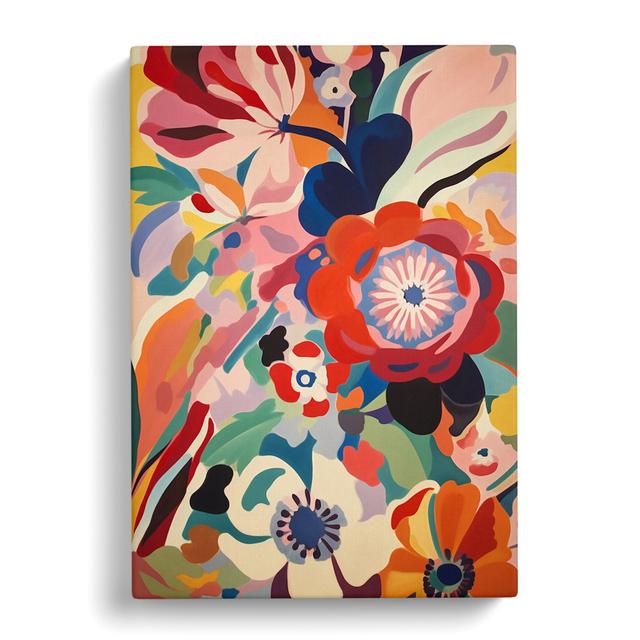 Antilles Flowers Orphism Vol.11 - Wrapped Canvas Graphic Art Marlow Home Co. Size: 50cm H x 35cm W x 3cm D on Productcaster.