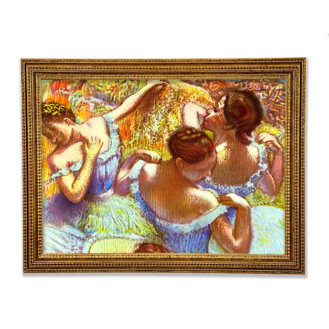 Dancers In Blue by Degas - Single Picture Frame Art Prints Bright Star Size: 29.1cm H x 42cm W x 3cm D on Productcaster.