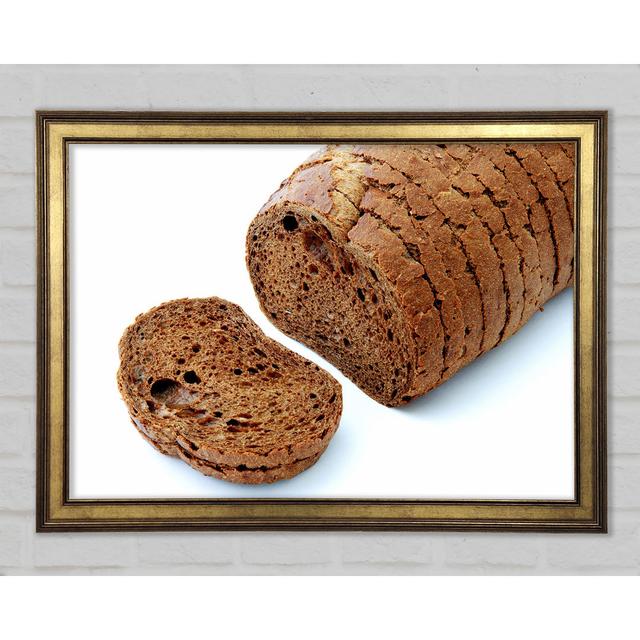 Brown Bread - Single Picture Frame Art Prints Ebern Designs Size: 21cm H x 29.7cm W x 1.5cm D on Productcaster.