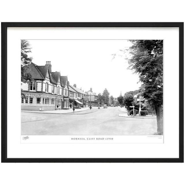 Hornsea, Cliff Road C1950 by Francis Frith - Single Picture Frame Print The Francis Frith Collection Size: 60cm H x 80cm W x 2.3cm D on Productcaster.