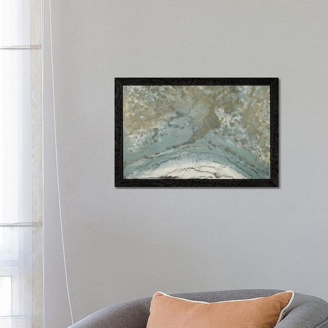 Along The Coast by Blakely Bering - Painting on Canvas Breakwater Bay Format: Black Floater Framed, Size: 101.6cm H x 152.4cm W x 3.81cm D on Productcaster.