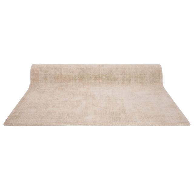 Handmade Rug in Beige by Brayden Studio, Rug Size: Runner 70 x 140cm on Productcaster.