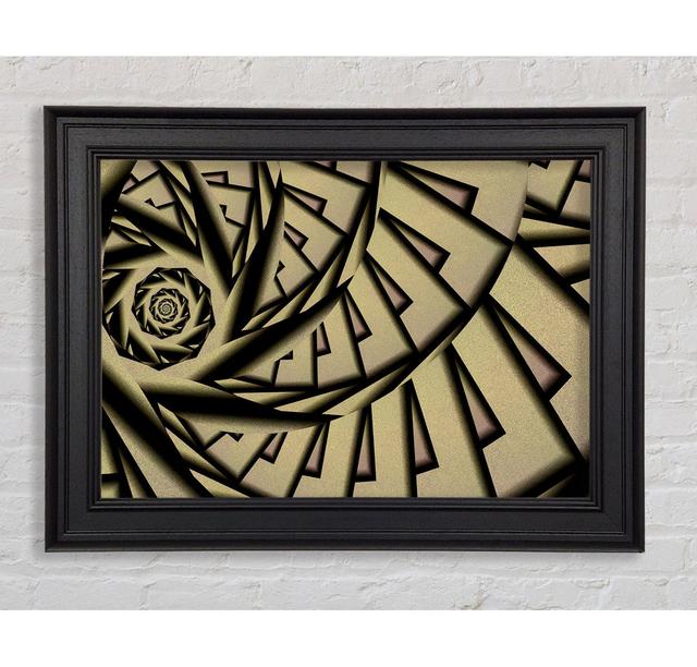 Illusion Framed Print Ivy Bronx Size: 29.7cm H x 42cm W on Productcaster.