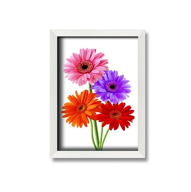 Gerbera - Single Picture Frame Art Prints Brayden Studio Size: 42cm H x 29.7cm W on Productcaster.