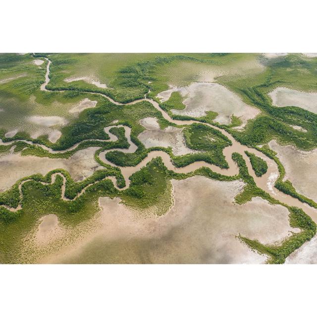 Aerial View of the Delta of the Adelaide River, Djukbinj National Park by Janellelugge - Wrapped Canvas Photograph Union Rustic Size: 81.28cm H x 121. on Productcaster.