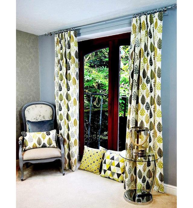 Alexys Tailored Eyelet Blackout Thermal Curtains (Set of 2) Latitude Run Colour: Ochre Yellow, Panel Size: Width 228 x Drop 228cm on Productcaster.