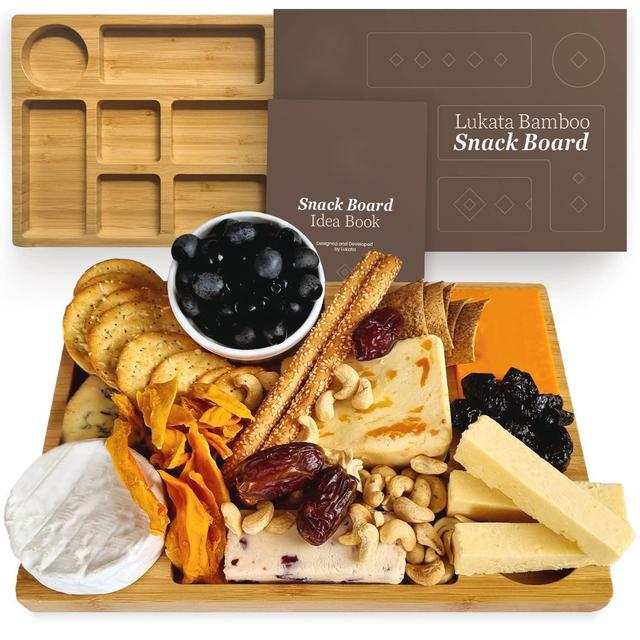 Hacbop Retro Bamboo Cheese Board Hacbop Retro on Productcaster.