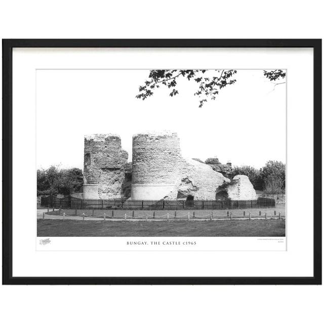 'Bungay, the Castle C1965' - Picture Frame Photograph Print on Paper The Francis Frith Collection Size: 45cm H x 60cm W x 2.3cm D on Productcaster.