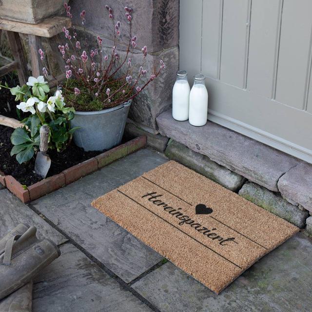 Palmateer Doormat Happy Larry on Productcaster.