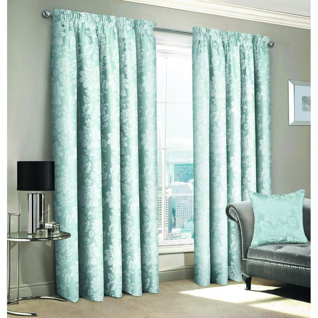 Byrd Polyester Grommet / Eyelet Curtain Panel Lark Manor Panel Size: 66cm Width x 54cm Drop on Productcaster.