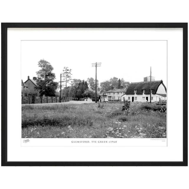 'Glemsford, Tye Green C1960' by Francis Frith - Picture Frame Photograph Print on Paper The Francis Frith Collection Size: 28cm H x 36cm W x 2.3cm D on Productcaster.