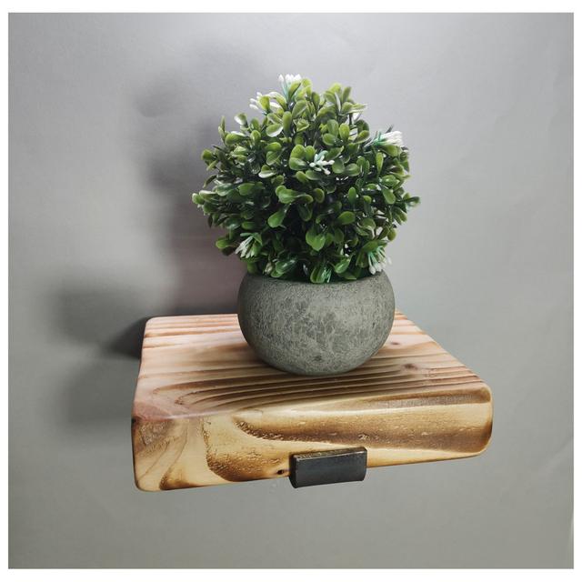 Prampton Bracket Shelf Alpen Home Size: 4.5cm H x 20cm W x 22.5cm D on Productcaster.