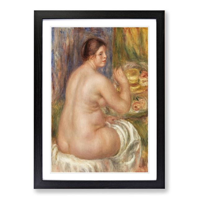 Nude Vol.2 by Pierre-Auguste Renoir - Picture Frame Painting East Urban Home Size: 65cm H x 48cm W x 2cm D, Frame Option: Black Framed on Productcaster.