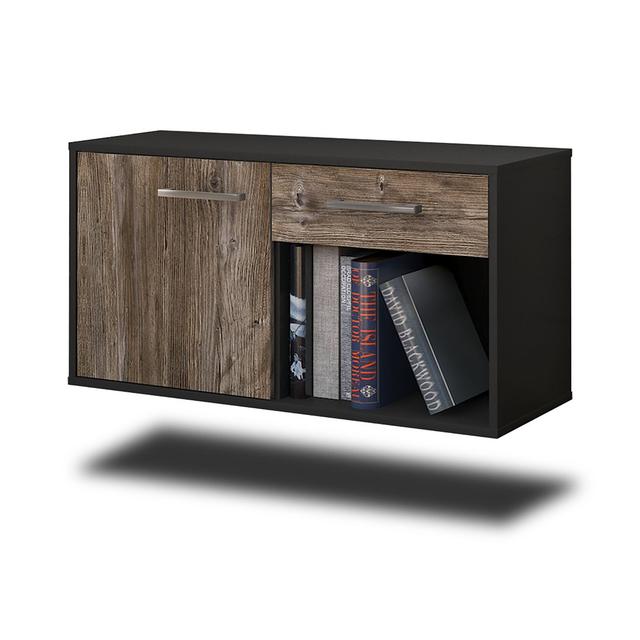 Fenmore TV Stand 17 Stories Colour: Driftwood/Anthracite on Productcaster.