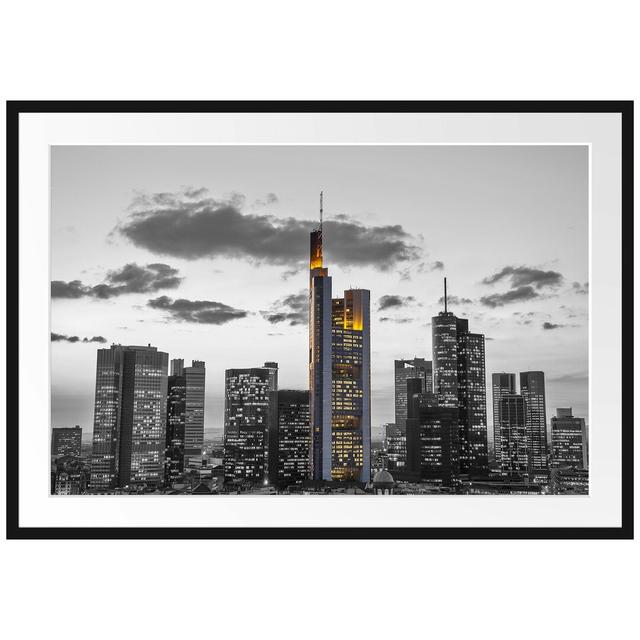 Gerahmter Fotodruck Impressive Skyscraper East Urban Home Größe: 70 cm H x 100 cm B on Productcaster.