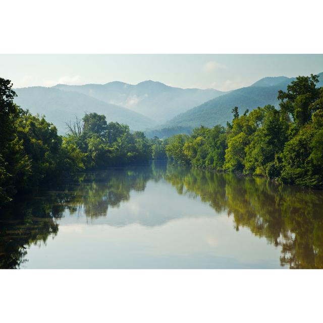 Nolichucky River by Epantha - Wrapped Canvas Print Alpen Home Size: 30cm H x 46cm W on Productcaster.