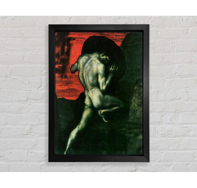 Sisyphus by Franz Von Stuck - Single Picture Frame Art Prints Bright Star Size: 59.7cm H x 42cm W x 3.4cm D on Productcaster.