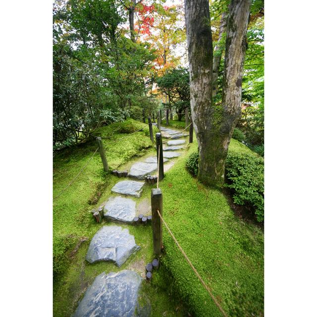 Stone Path by TommL - No Frame Art Prints on Canvas Alpen Home Size: 46cm H x 30cm W on Productcaster.