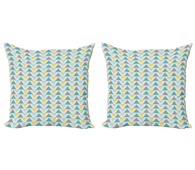 Kissenhüllen-Set Chevron (Set of 2) East Urban Home on Productcaster.