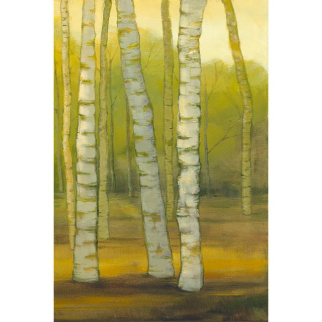 Sunny Birch Grove II - Painting on Marlow Home Co. Size: 76cm H x 51cm W x 3.8cm D on Productcaster.