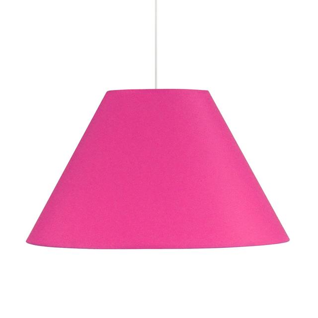 Zariah 1 - Light Drum Pendant Latitude Run Shade Colour: Pink on Productcaster.