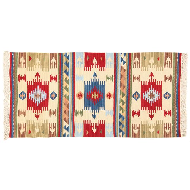 Jalal Southwestern Hand Woven Area Rug Bloomsbury Market Rug Size: Rectangle 160 x 230cm on Productcaster.